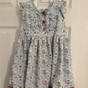 Matilda Jane Mint Floral Ruffle Dress